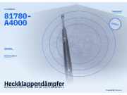 Heckklappendämpfer KIA Carens IV (RP) 81780-A4000