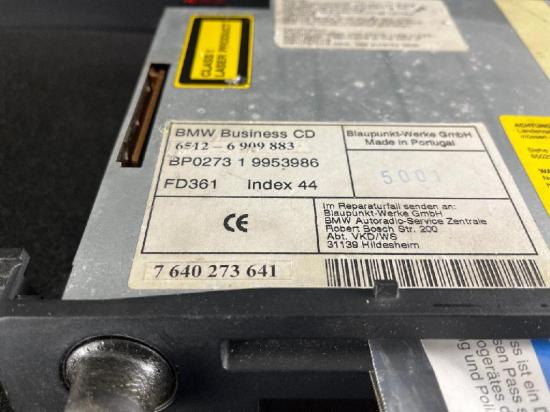 Radio BMW 3er (E46) 65126909883 Bild Radio BMW 3er (E46) 65126909883