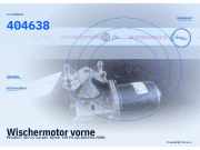 Wischermotor vorne PEUGEOT 307 CC 404.638 404638