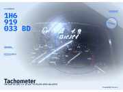 Tachometer VW Golf III (1H) 1H6919033BD
