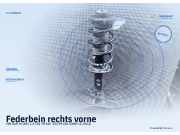 Federbein rechts vorne VW Golf VI (5K)