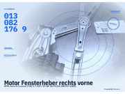 Motor Fensterheber rechts vorne OPEL Astra G Caravan (T98) 0130821769