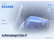 Außenspiegel links MAZDA 2 (DY) DD21-69-18ZD 014202