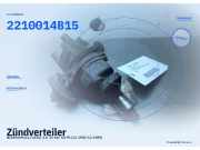 Zündverteiler NISSAN Micra I (K10) 2210014B15