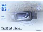 Türgriff links hinten VW Passat B5 (3B2) 3B0839114H