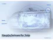 Hauptscheinwerfer links FORD Sierra (GBG, GBG 4)