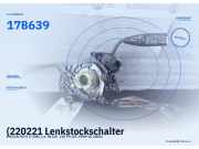 (220221 Lenkstockschalter MAZDA MX-5 II (NB) 17B639) 17B639