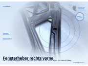 Fensterheber rechts vorne VW LT 28-46 II Fahrgestell (2DC, 2DF, 2DG, 2DL,