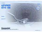 Gaspedal NISSAN Pixo (UA0) 6PV009074-08