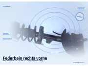 Federbein rechts vorne OPEL Senator B