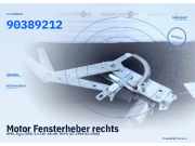 Motor Fensterheber rechts OPEL Tigra (S93COUPE) 90482596 90389212