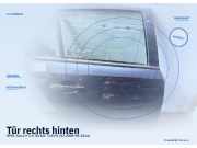 Tür rechts hinten OPEL Astra H