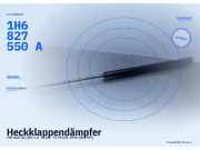 Heckklappendämpfer VW Golf III (1H) 1H6827550A