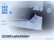 (123469 Ladeluftkühler VW Polo III (6N2) 6E0145805B) 6E0145805B