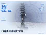 Federbein links vorne VW Bora Variant (1J) 1J0413031AE