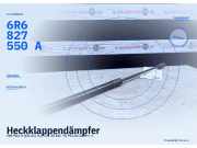 Heckklappendämpfer VW Polo V (6R, 6C) 6R6827550A