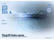Türgriff links vorne VW Golf I (17) 171837223A