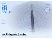 Heckklappendämpfer VW Touran (1T1, 1T2) 1T0827550E