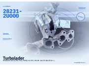 Turbolader HYUNDAI i30 III (PD, PDE, PDEN) 28231-2U000