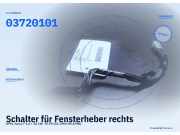 Schalter für Fensterheber rechts OPEL Astra F 03720101