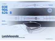 Lambdasonde AUDI A3 (8L) 03E906626B