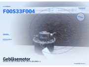 Gebläsemotor KIA Rio II (JB) F00S33F004