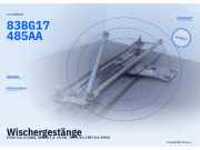 Wischergestänge FORD Sierra (GBG, GBG 4) 83BG17485AA