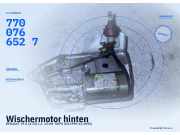Wischermotor hinten RENAULT 19 II (X 53) 7700766527