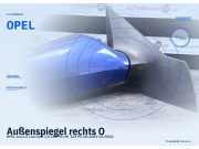 Außenspiegel rechts OPEL Astra G Cabriolet OPEL