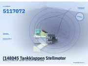 (148045 Tankklappen Stellmotor SAAB 9-5 (YS3E) 5117072) 5117072