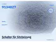 Schalter für Sitzheizung BMW 5er (E60) 9134027