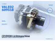 (215930 Lichtmaschine KIA Picanto (TA) VALEO 2609518) VALEO 2609518