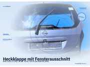 Heckklappe mit Fensterausschnitt OPEL Zafira A