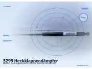 Heckklappendämpfer PEUGEOT 206 Schrägheck (2A/C)
