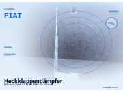 Heckklappendämpfer FIAT Punto (199) FIAT