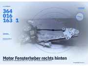 Motor Fensterheber rechts hinten MAZDA 626 IV Hatchback (GE) 3640161631