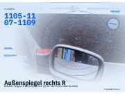 Außenspiegel rechts RENAULT Megane II (BM/CM) 7701054686 1105-1107-1109