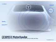 (230933 Motorhaube MERCEDES-BENZ A-Klasse (W168))