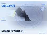 Schalter für Wischer OPEL Corsa B (S93) 90124931