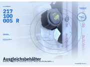 Ausgleichsbehälter RENAULT Megane III Coupe (DZ) 460910009R 217100005R