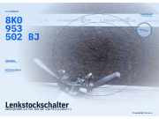 Lenkstockschalter AUDI Q5 (8R) 8K0953502BJ