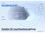 Schalter für Leuchtweitenregelung CITROEN Berlingo II Multispace (B9) 9638 96384422XT