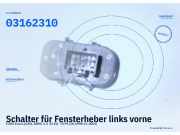 Schalter für Fensterheber links vorne FORD Focus (DAW, DBW) YS4T14529AA 03162310