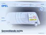 Sonnenblende rechts OPEL Adam OPEL