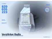 Verstärker Radio AUDI A2 (8Z) 8Z0035223
