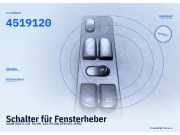 Schalter für Fensterheber SAAB 900 II 4519120