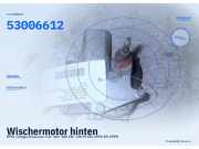 Wischermotor hinten OPEL Omega B Caravan 90457807 53006612
