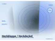 Heckklappe / Heckdeckel MERCEDES-BENZ 190 (W201)