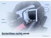 Gurtschloss rechts vorne FORD Ka (RBT)