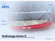 Stoßstange hinten OPEL Astra G Stufenheck (T98) OPEL